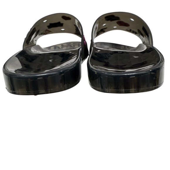 Karl Lagerfeld Paris Thea Jelly Translucent Pool Slides Sandals Women's Size 9 - Picture 4 of 12